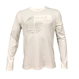 Playera Manga Larga Losan ''Brave Danger'' Blanco para Caballero