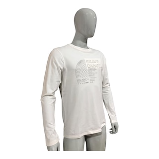 Foto 3 | Foto 3 | Playera Manga Larga Losan ''Brave Danger'' Blanco para Caballero