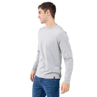 Foto 2 | Foto 2 | Playera Manga Larga Quarry Gris para Hombre