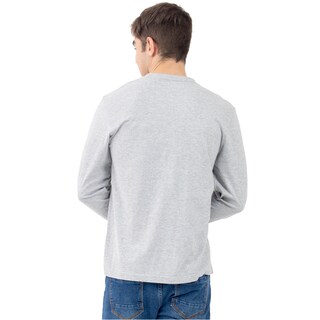 Foto 3 | Foto 3 | Playera Manga Larga Quarry Gris para Hombre