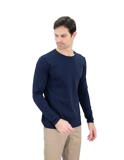 Foto 1 | Foto 1 | Playera Hombre Kenneth Cole Kcoi24cam21 Azul Marino Algodón Casual
