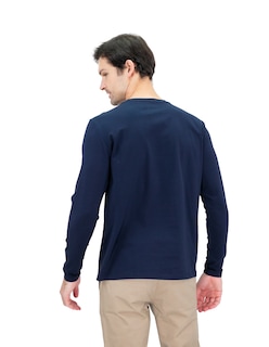 Foto 4 | Foto 4 | Playera Hombre Kenneth Cole Kcoi24cam21 Azul Marino Algodón Casual