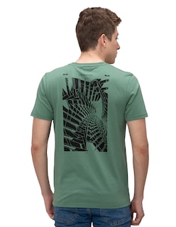 Foto 2 | Foto 2 | Playera Confort Fit De Cuello Redondo Generra 218712 color Verde