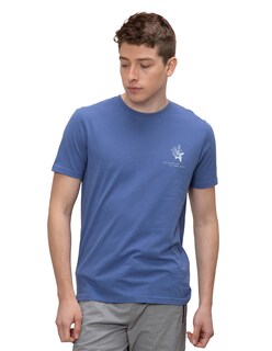 Foto 1 | Foto 1 | Playera Confort Fit De Cuello Redondo Generra 218711 color Azul