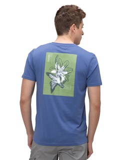Foto 2 | Foto 2 | Playera Confort Fit De Cuello Redondo Generra 218711 color Azul