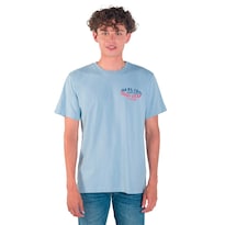 Playera Oggi 2221407 Chifón Azul para Hombre
