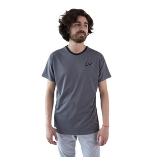 Foto 4 | Foto 4 | Playera Deportiva para Hombre Leven Color Gris Con Tecnología Fast Sec Y Protección Uv