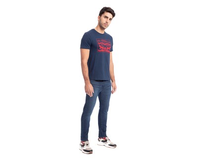 Foto 4 | Foto 4 | Playera Levi’s 2-horse Graphic Tee 22495-0042 color Azul