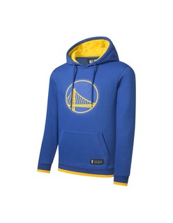 Foto 1 | Foto 1 | Nba Original Sudadera Con Gorro De Hombre Golden State Warrios Color Azul Rey Con Logo Al Frente, Talla X-grande