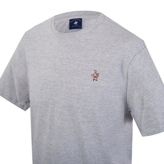 Foto 2 | Foto 2 | Playera Básica Gris Para Hombre Polo Team
