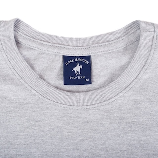 Foto 3 | Foto 3 | Playera Básica Gris Para Hombre Polo Team