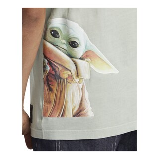 Foto 4 | Foto 4 | Playera Dc Shoes Grogu The Mandalorian Verde para Hombre
