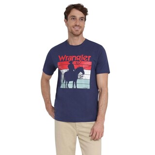 Foto 1 | Foto 1 | Playera Wrangler Comfort 405 Azul Marino