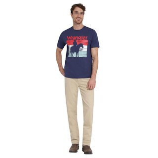 Foto 4 | Foto 4 | Playera Wrangler Comfort 405 Azul Marino