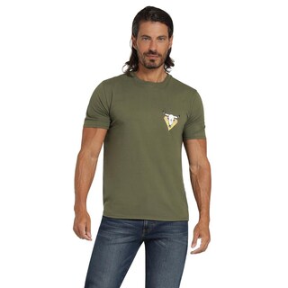 Foto 1 | Foto 1 | Playera Wrangler Comfort 401 Verde Oscuro para Hombre