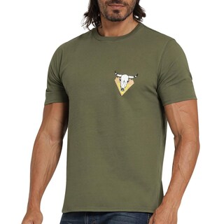 Foto 5 | Foto 5 | Playera Wrangler Comfort 401 Verde Oscuro para Hombre