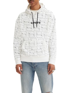 Foto 2 | Foto 2 | Sudadera Levi's Blanca para Hombre