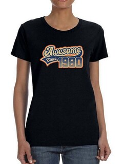 Foto 1 | Foto 1 | Playera Smartprintsink para Mujer - Asombrosa Desde 1980