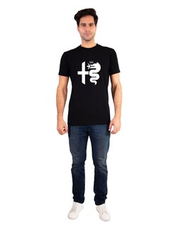Foto 5 | Foto 5 | Playera Alfa Romeo Logo Centro Negro