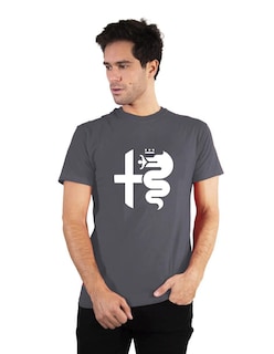 Foto 3 | Foto 3 | Playera Alfa Romeo Logo Centro Gris