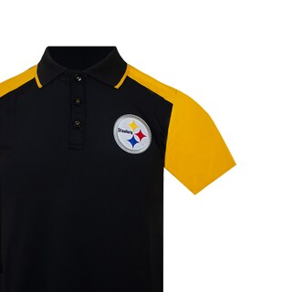 Foto 2 | Foto 2 | Playera Deportiva NFL Negra Tipo Polo Pittsburgh Steelers para Caballero