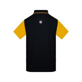 Foto 4 | Foto 4 | Playera Deportiva NFL Negra Tipo Polo Pittsburgh Steelers para Caballero