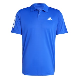 Foto 1 | Foto 1 | Playera Polo De Tenis Club 3 Franjas Adidas Azul Hombre