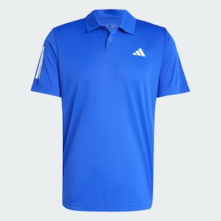 Foto 3 | Foto 3 | Playera Polo De Tenis Club 3 Franjas Adidas Azul Hombre