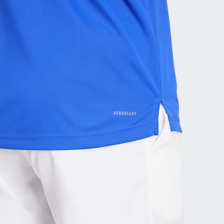 Foto 8 | Foto 8 | Playera Polo De Tenis Club 3 Franjas Adidas Azul Hombre