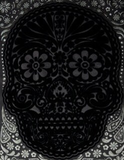 Foto 2 | Foto 2 | Playera Karani Art Calavera Obsidiana Hombre