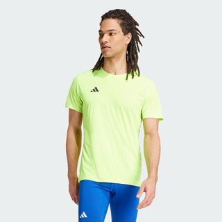 Foto 4 | Foto 4 | Playera De Running Adizero Essentials Adidas Verde Hombre