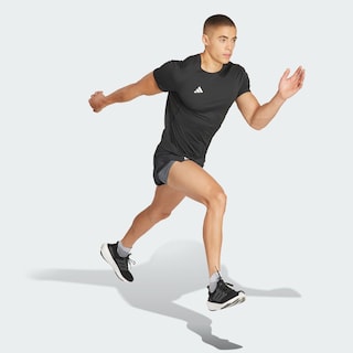 Foto 5 | Foto 5 | Playera De Running Adizero Essentials Adidas Negro Hombre