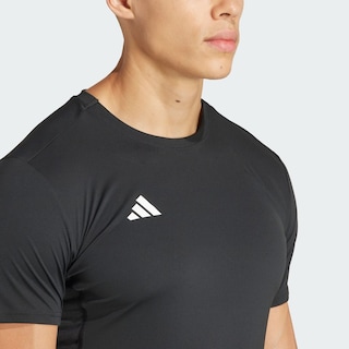 Foto 6 | Foto 6 | Playera De Running Adizero Essentials Adidas Negro Hombre