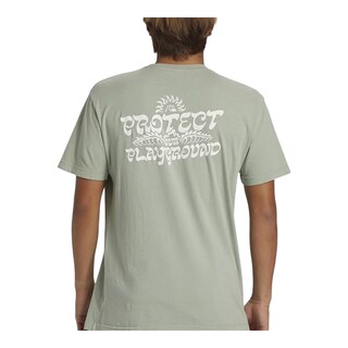 Foto 2 | Foto 4 | Playera Quiksilver Earthy Type Mtz Para Hombre Color Verde Modelo Aqyzt09423ghg0