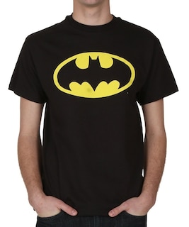Foto 4 | Foto 4 | Camiseta Dc Comics Batman Basic Logo Para Hombre Negra Talla L - Venta Internacional.