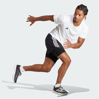Foto 6 | Foto 6 | Playera De Running Adizero Essentials Adidas Blanco Hombre