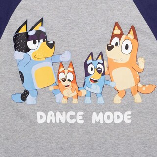 Foto 6 | Foto 6 | Camiseta Bluey Bingo Dad Para Hombre Azul Xl - Venta Internacional.