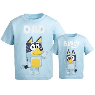 Foto 1 | Foto 1 | Camiseta Bluey Bandit Dad Azul Xxl Para Hombre - Venta Internacional.