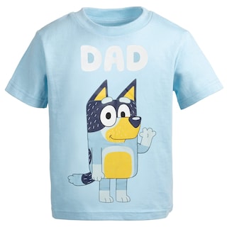 Foto 2 | Foto 2 | Camiseta Bluey Bandit Dad Azul Xxl Para Hombre - Venta Internacional.