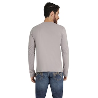 Foto 3 | Foto 3 | Playera Hombre Wrangler Comfort 335 Gris