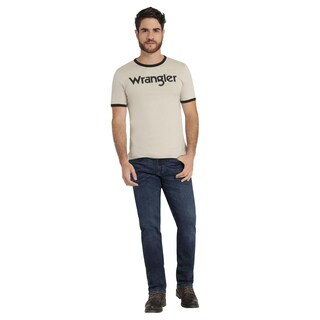 Foto 4 | Foto 4 | Playera Hombre Wrangler Comfort 328 Gris