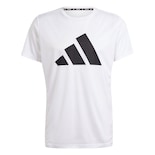 Playera Run It Adidas Blanco Hombre