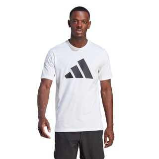 Foto 2 | Foto 2 | Playera Deportiva Train Essentials Feelready Logo Adidas Blanco Hombre