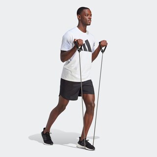 Foto 5 | Foto 5 | Playera Deportiva Train Essentials Feelready Logo Adidas Blanco Hombre