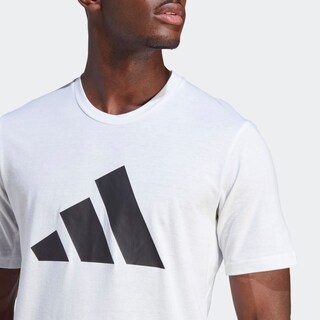 Foto 7 | Foto 7 | Playera Deportiva Train Essentials Feelready Logo Adidas Blanco Hombre