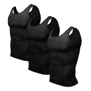 Foto 1 | Foto 1 | Kit 3pzs Playeras Faja Reductora Moldeadora Para Hombre Talla Xl Eo Safe Imports Esi-15184 Negro