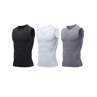 Foto 1 | Foto 1 | Playeras Chaleco Secado Rápido Para Deporte Hombre 3pcs Talla G Eo Safe Imports Esi-15191 Multicolor