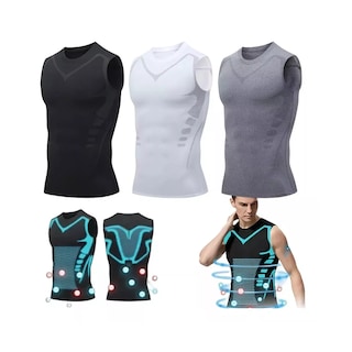Foto 2 | Foto 2 | Playeras Chaleco Secado Rápido Para Deporte Hombre 3pcs Talla G Eo Safe Imports Esi-15191 Multicolor