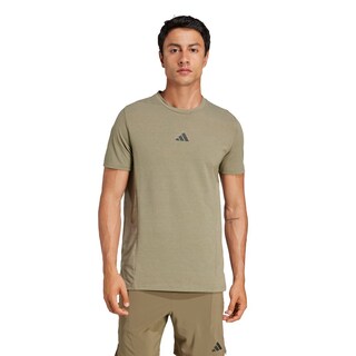 Foto 2 | Foto 2 | Playera De Entrenamiento Designed For Training Adidas Verde Hombre