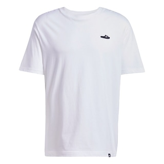 Foto 1 | Foto 1 | Playera Estampada Lounge Slide Adidas Blanco Hombre